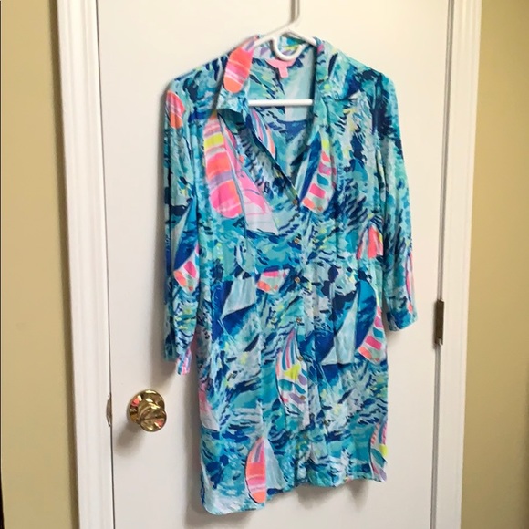 Lilly Pulitzer cover up size XS